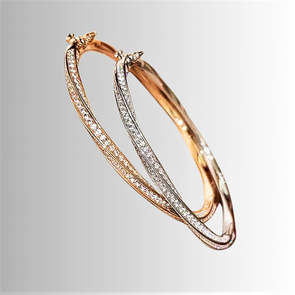 Bracciale a Spirale con Moissaniti