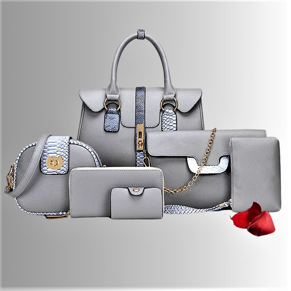 Set da 6 pezzi di Borse e Accessori Eleganza e Praticità in Ogni Dettaglio