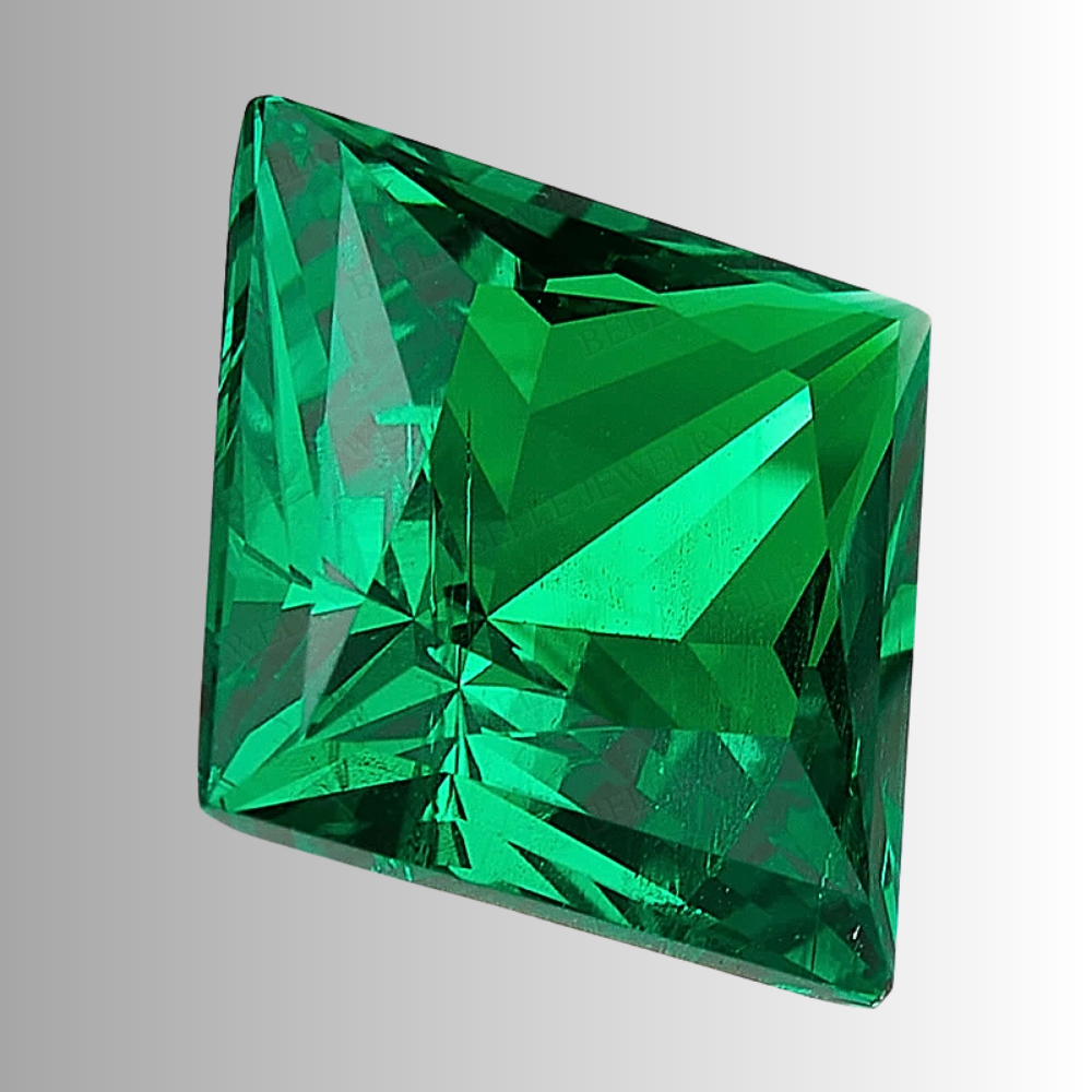 Smeraldi Colombiani Lab Grown Taglio Princess