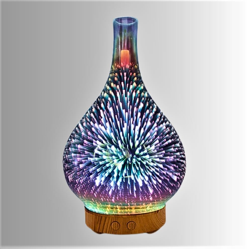 Lampada 3D e Diffusore per Aromaterapia