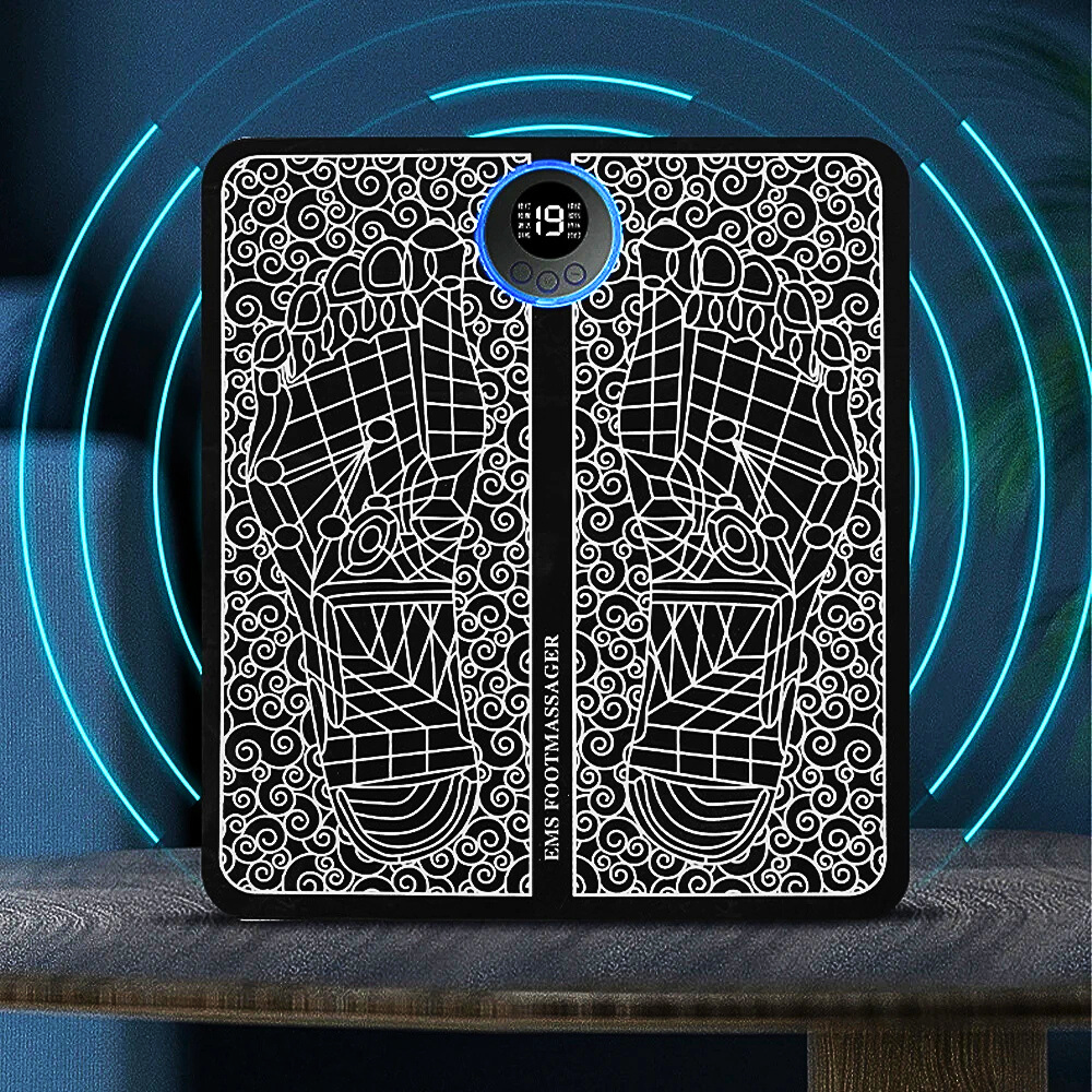 Tappetino per Riflessologia Plantare con Elettrostimolazione