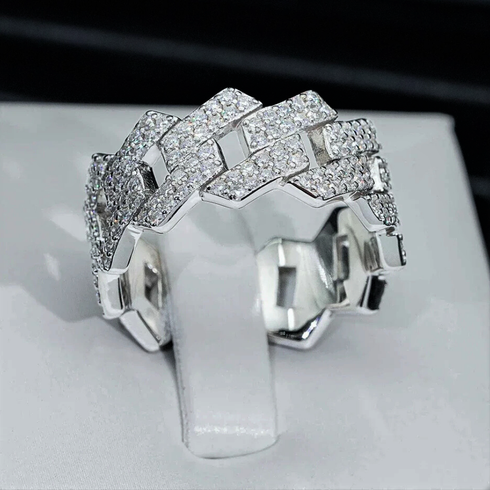 Fascetta a Maglie con Moissaniti per ct 1,90