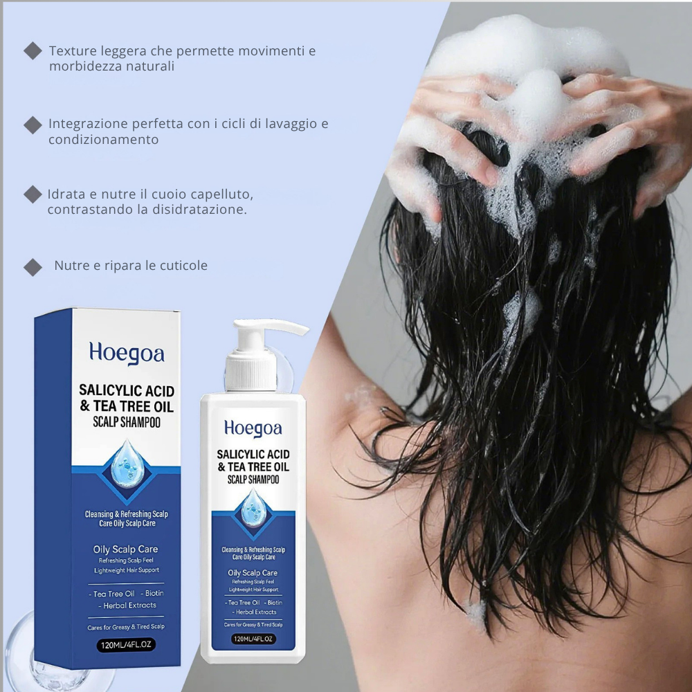 Shampoo Antiforfora alla Pianta di The