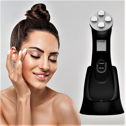 Dispositivo de belleza multifuncional de alta tecnología: EMS, electroporación, radiofrecuencia RF y LED fotónico