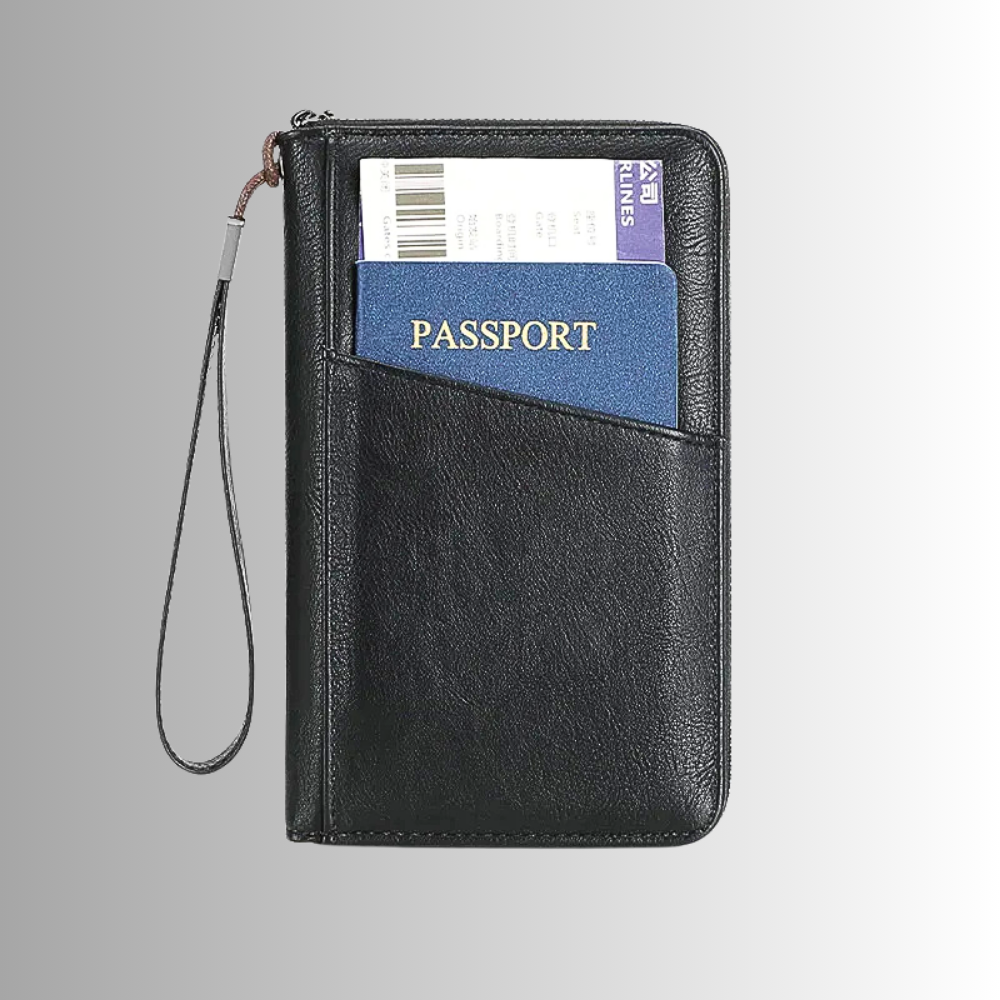 Organizer da Viaggio con Schermatura Anticlonazione
