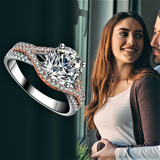 Solitario “Unbreakable Bond” Dos quilates de elegancia