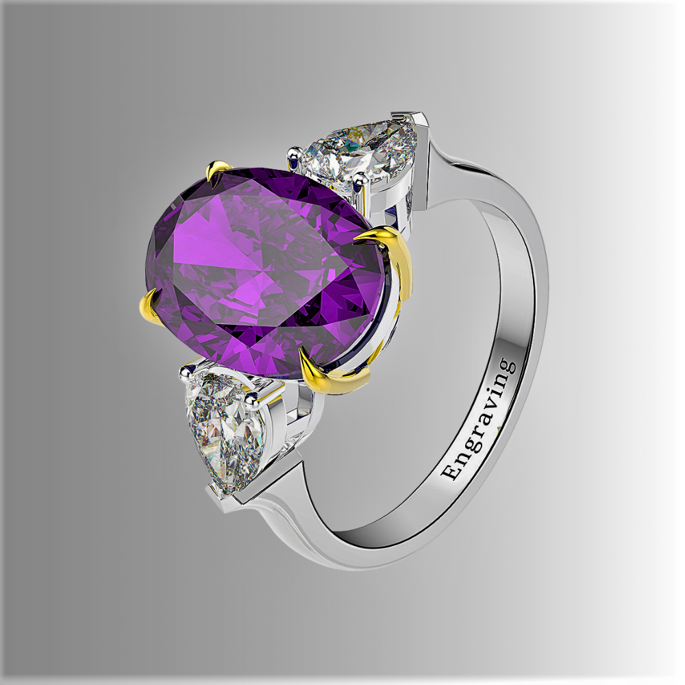 Three Stone Ring A Splendid Source of Light to Enhance Your Class