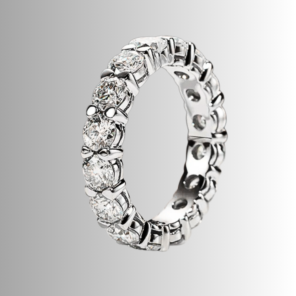 Mini Collezione di Eternity con Moissaniti Colorate