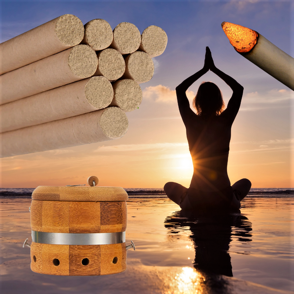 Set di 10 candele di Moxa