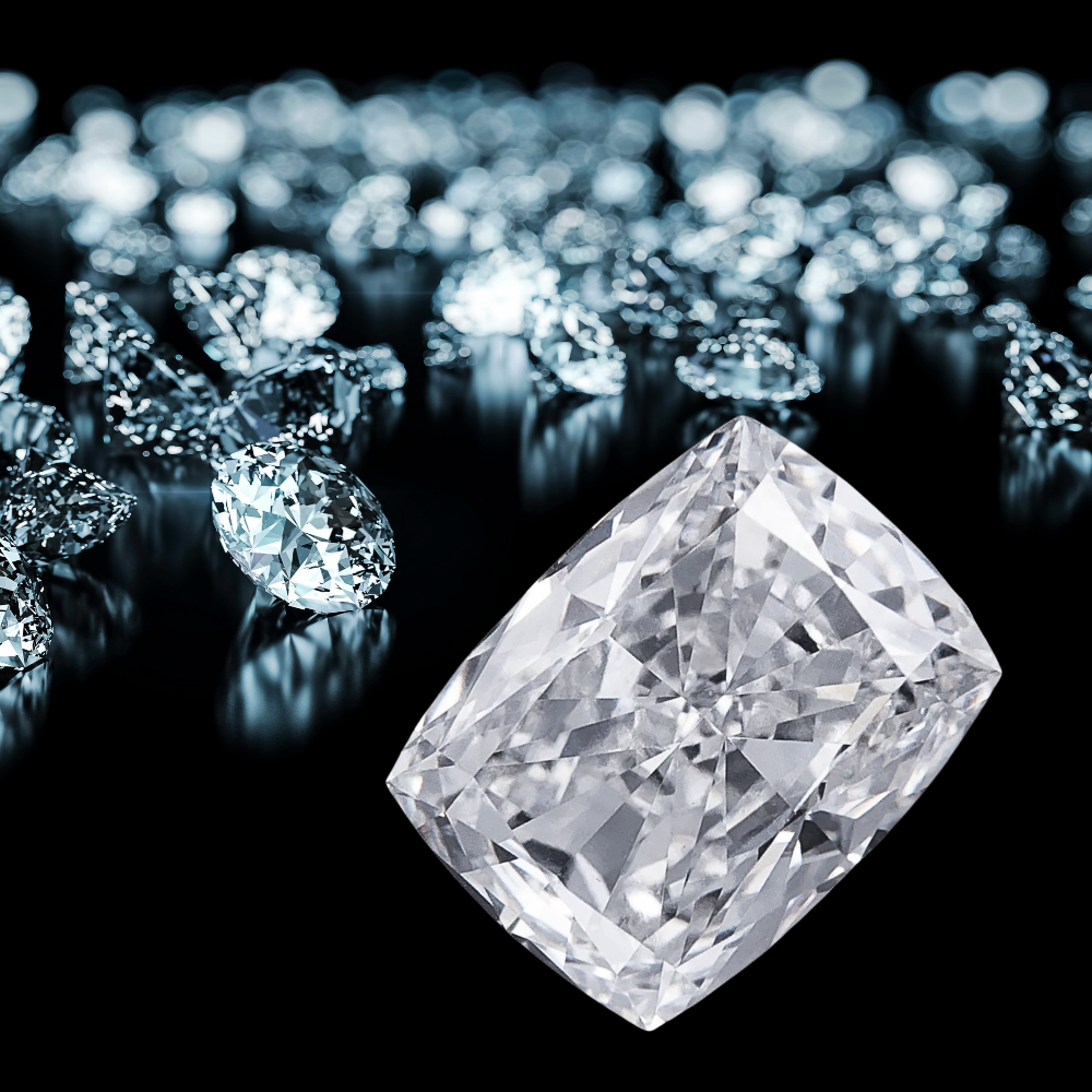 Diamanti Lab Grown Taglio Cuscino da ct 1,00 a ct 5,00