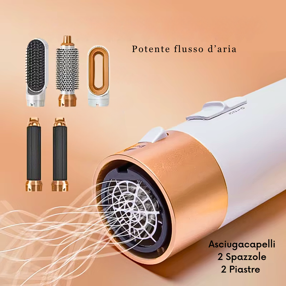 Professional Multifunction Device for Hair Stylist: 5 Functions in 1 for Perfect Hair