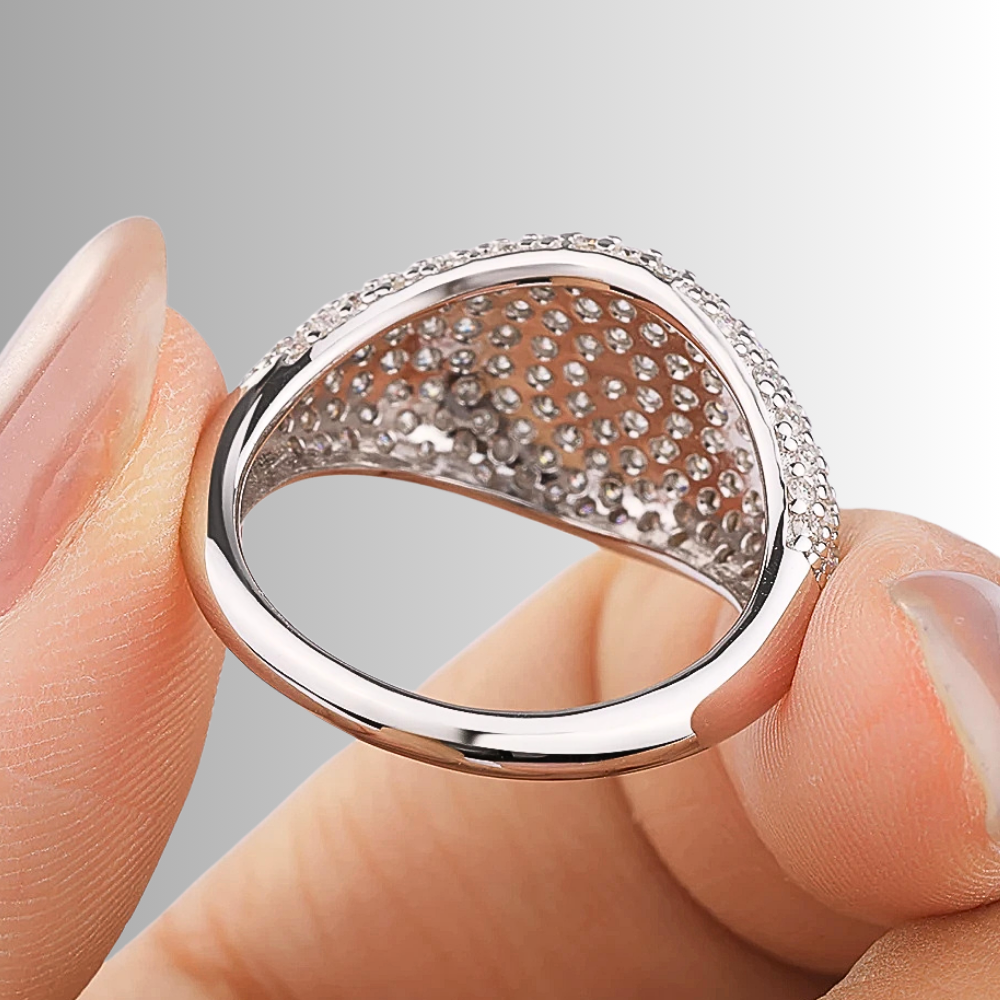 Fascetta a Pavè con Moissaniti per ct 2,56