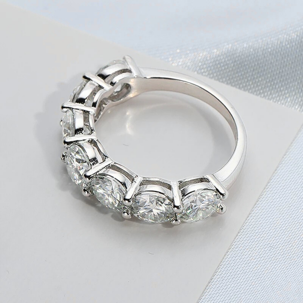 Fede a 7 Pietre con Moissaniti per ct 3,5 o 7,00