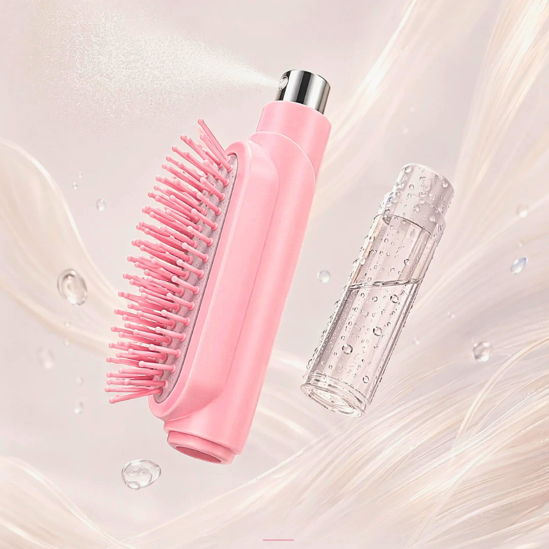 Spazzola Elettrica con Vaporizzatore Spray