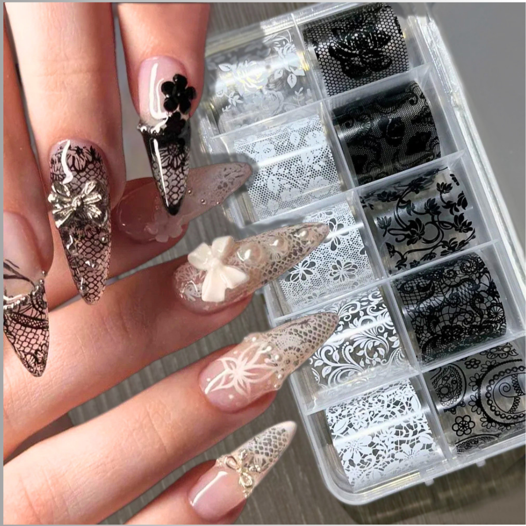 Pellicole Adesive Decorative per Nail Art