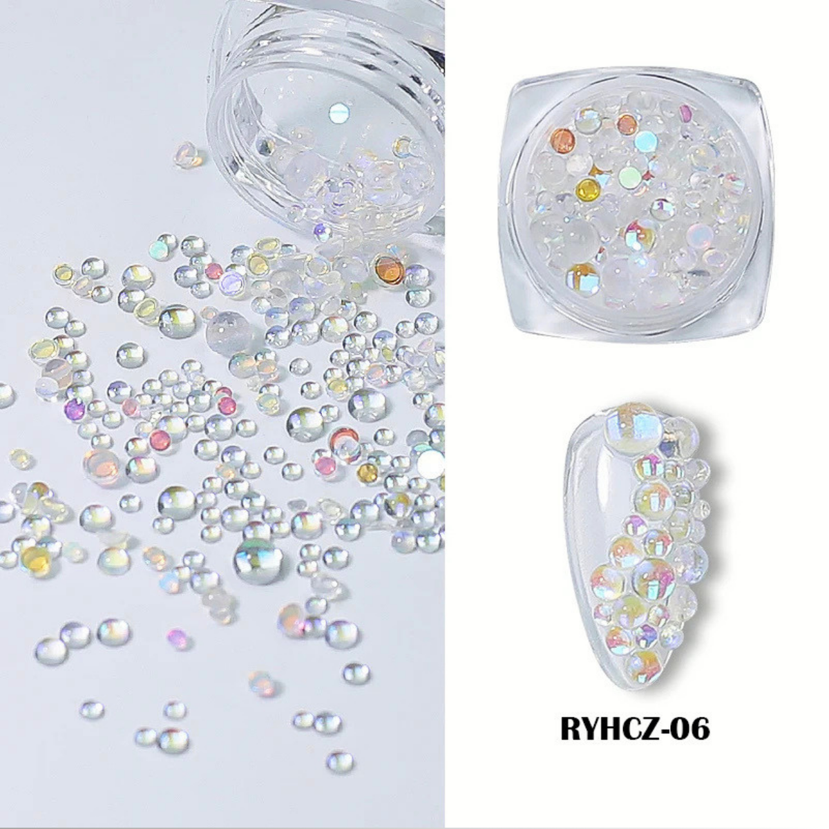 Strass in Resina Acrilica per Nail Art