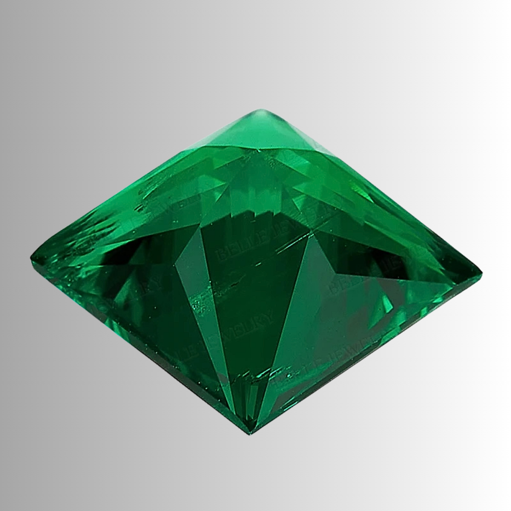 Smeraldi Colombiani Lab Grown Taglio Princess