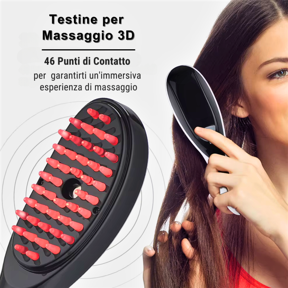 Spazzola per Fotobiostimolazione 3 in 1