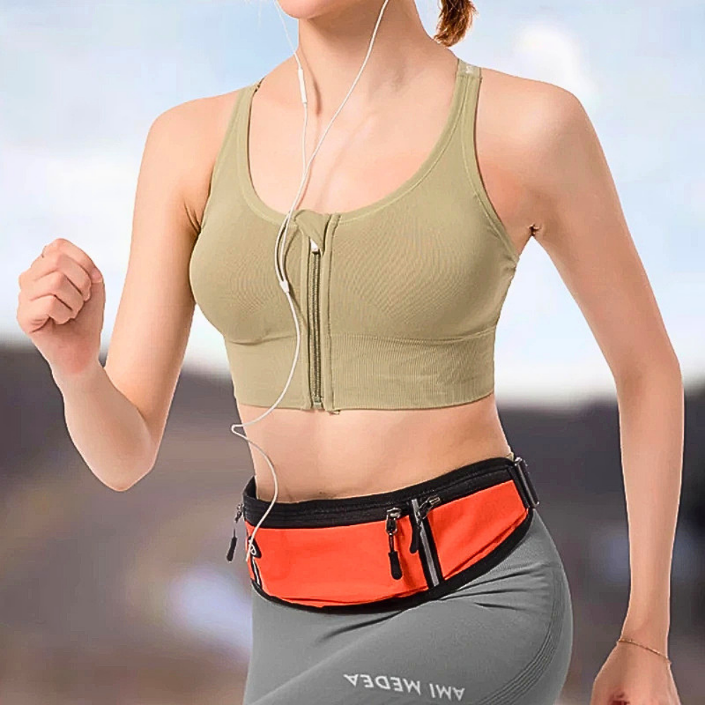 Marsupio per Runner con Strisce Fluorescenti