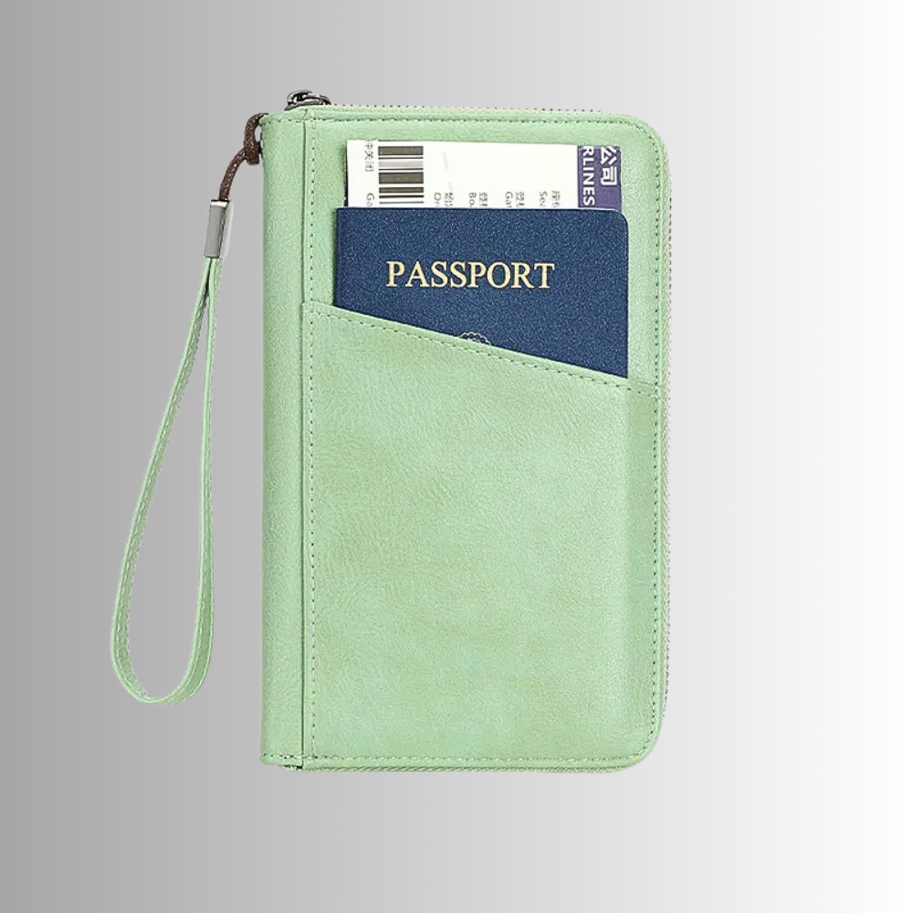 Organizer da Viaggio con Schermatura Anticlonazione