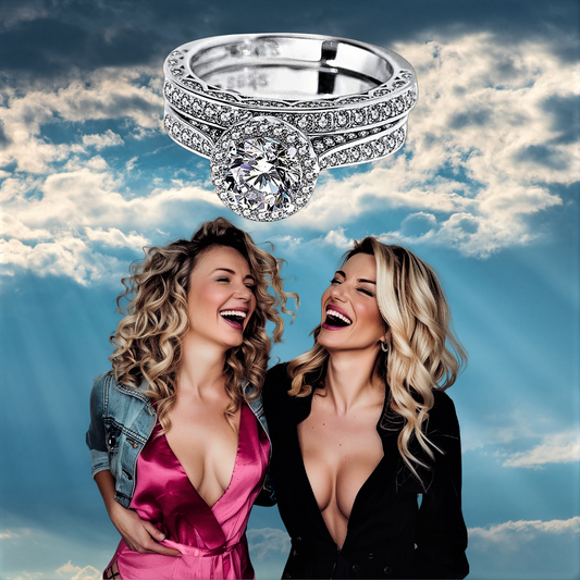 “Doble brillo” Duplica el brillo con la colección Moissanite