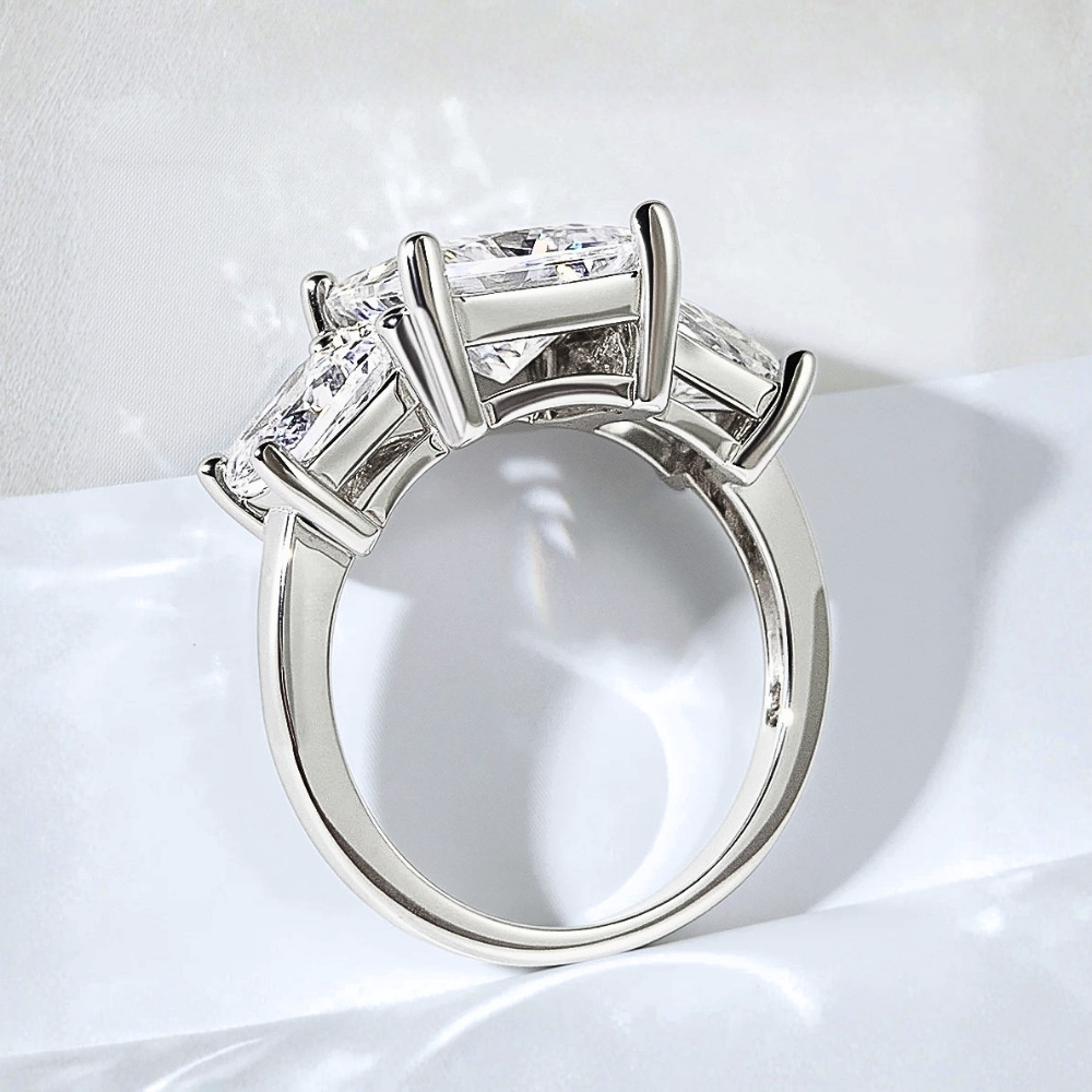 Trilogy con Moissaniti Taglio Princess per ct 6,40