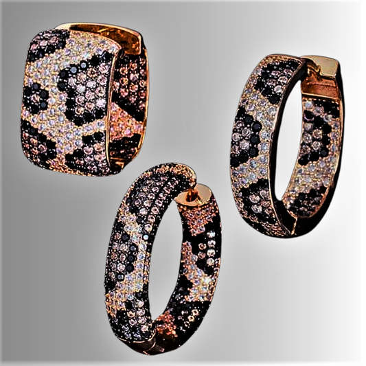 "Enlightened Python": Three Nature-Inspired Earring Models