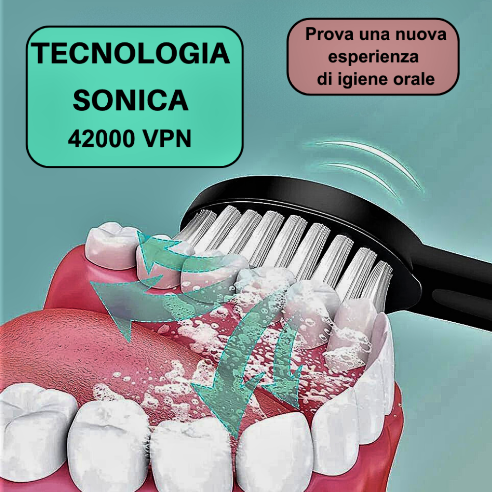Spazzolino Elettrico Sonico