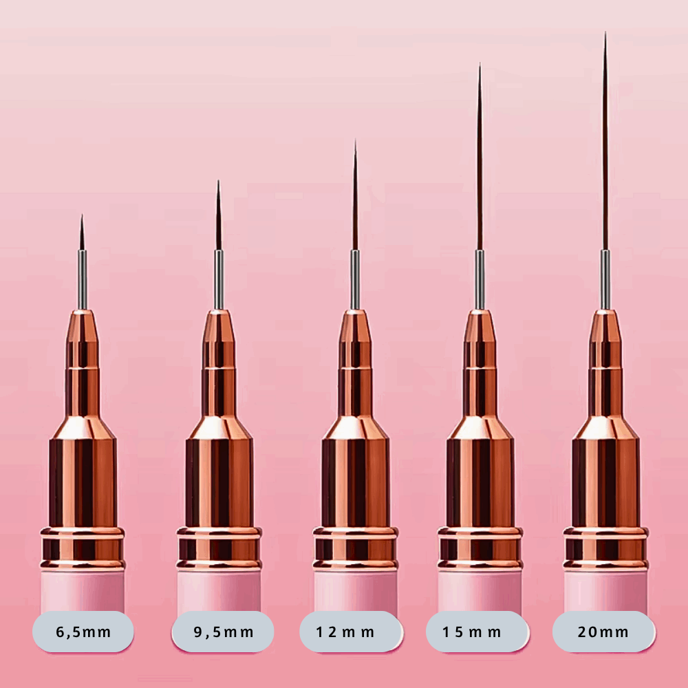 Set Professionale Pennelli per Nail Art e Make-Up