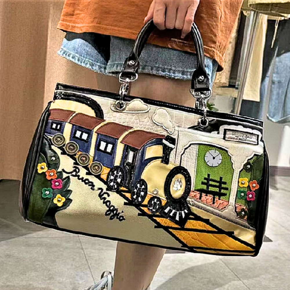 Bolsa "Tren de Colores" Una Explosión de Colores