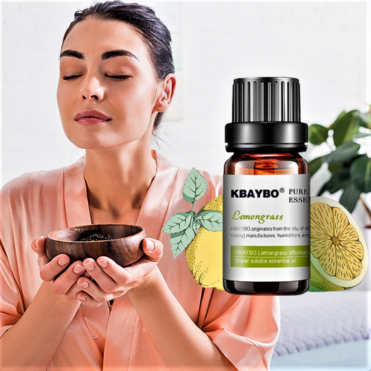 Set de 6 Aceites Esenciales Vegetales Orgánicos para Aromaterapia y Masaje