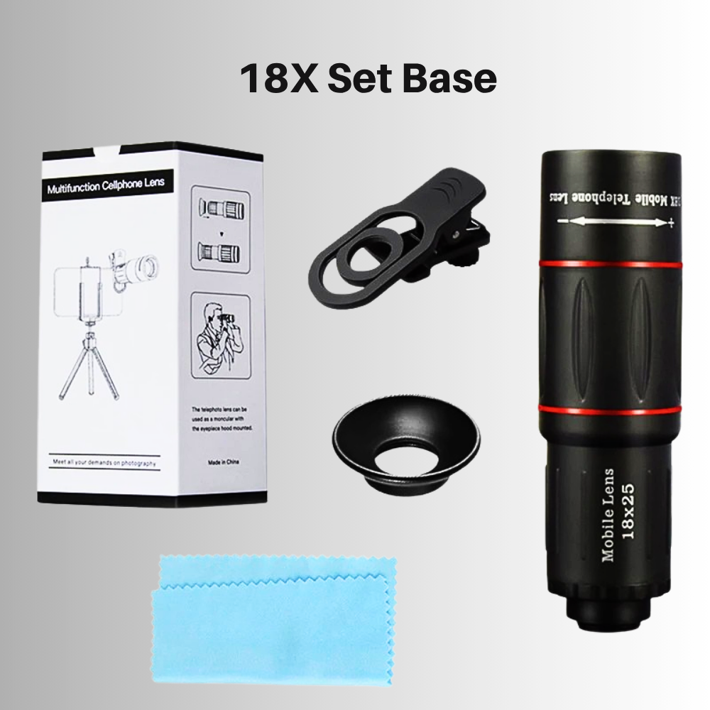 Teleobiettivo Professionale per Smartphone con Zoom Ottico fino a 64X
