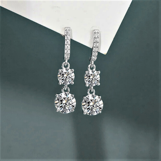 Orecchini "Luce Riflessa" – Eleganza che si moltiplica