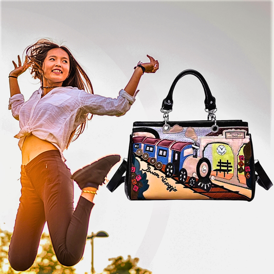 Bolsa "Tren de Colores" Una Explosión de Colores