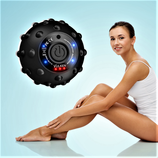 Bola de masaje vibratoria de alta intensidad: alivio eficaz del dolor muscular