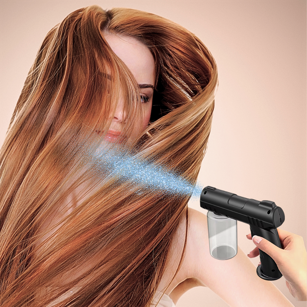 Pistola Nano Atomizzatore con Luce Blu Fotonica