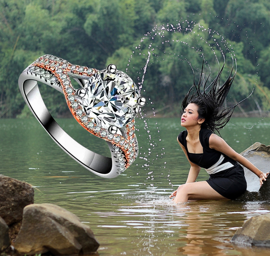 Solitario “Unbreakable Bond” Dos quilates de elegancia