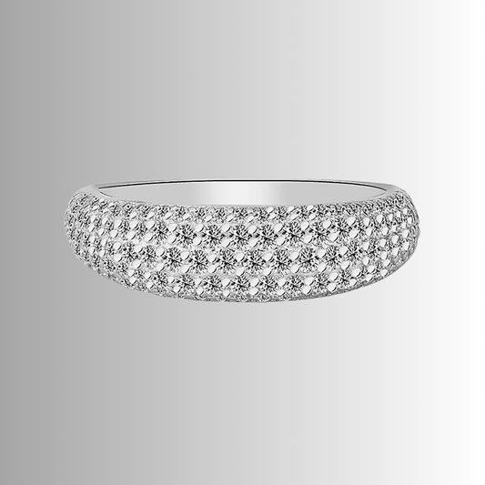 Fascetta con Moissaniti per ct 1,00