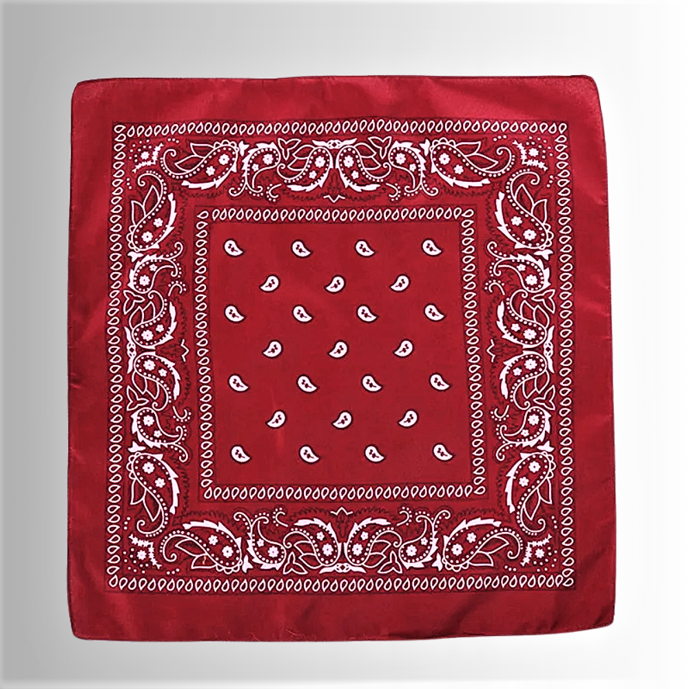 Bandana Stampa Paisley in Puro Cotone 100%