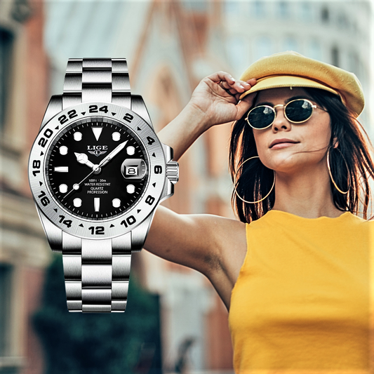 Reloj LIGE Elegance inspirado en el icónico Rolex Explorer II