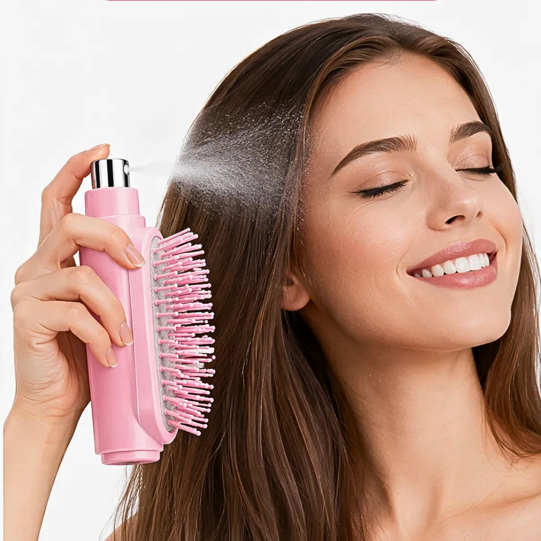 Spazzola Elettrica con Vaporizzatore Spray