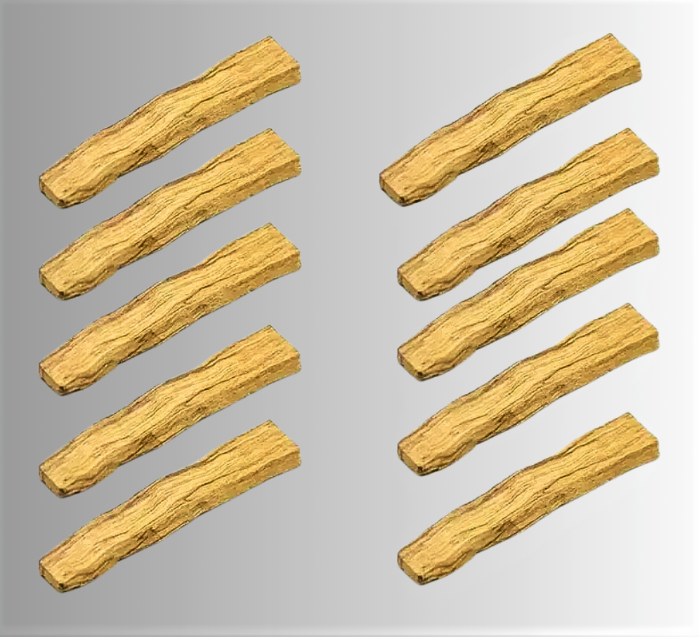 Bastoncini di Legno Sacro per Aromaterapia