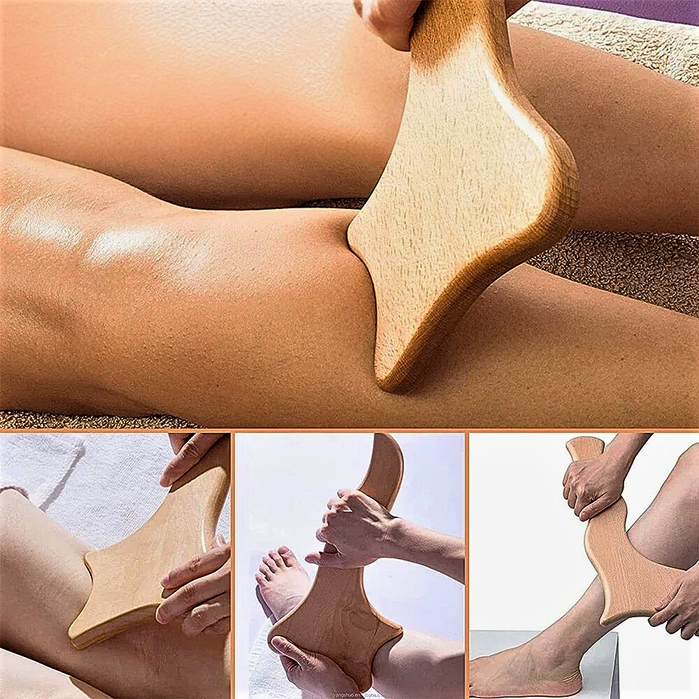 Strumenti Professionali per Massaggi in Legno Massiccio e Bamboo