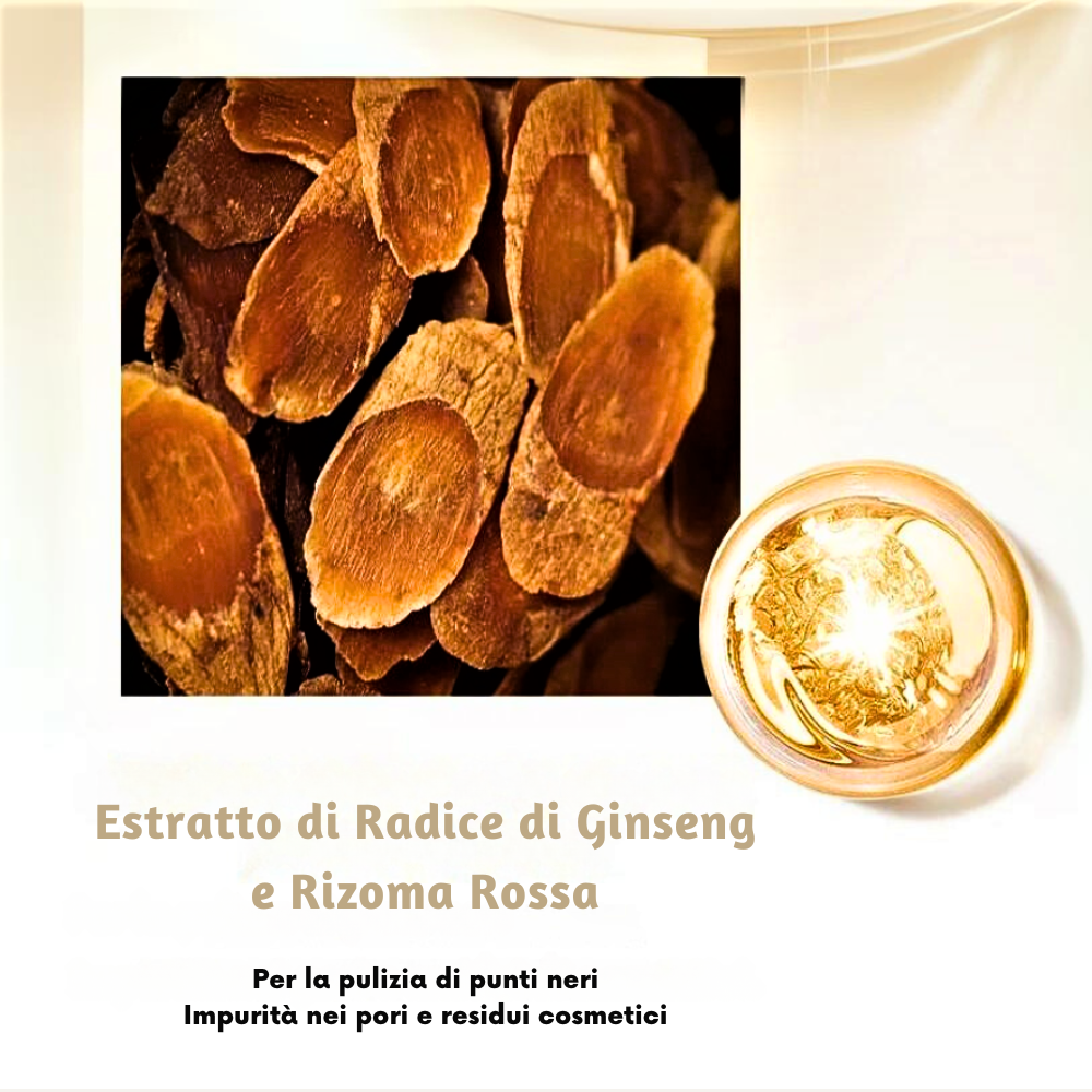Mascarilla de belleza con colágeno, oro de 24 quilates, baba de caracol y raíz de ginseng