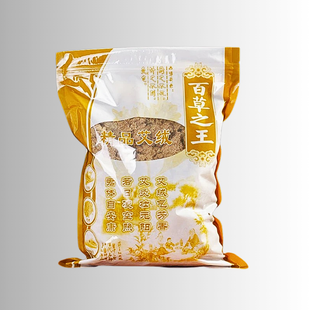 Moxa Pura di Foglie Assenzio Selvatico e Artemisia con Bruciatore