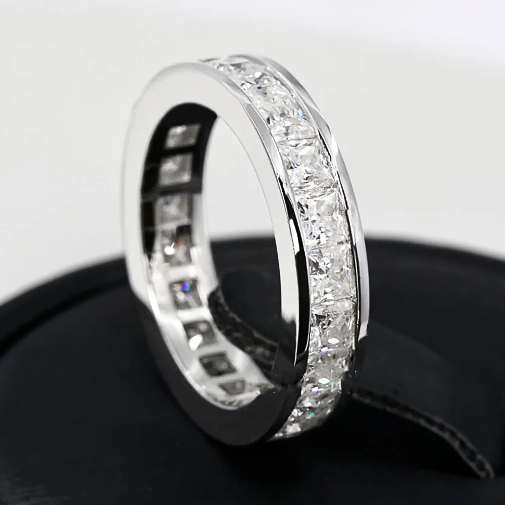 Mini Collezione di Fedine con Moissaniti Taglio Princess