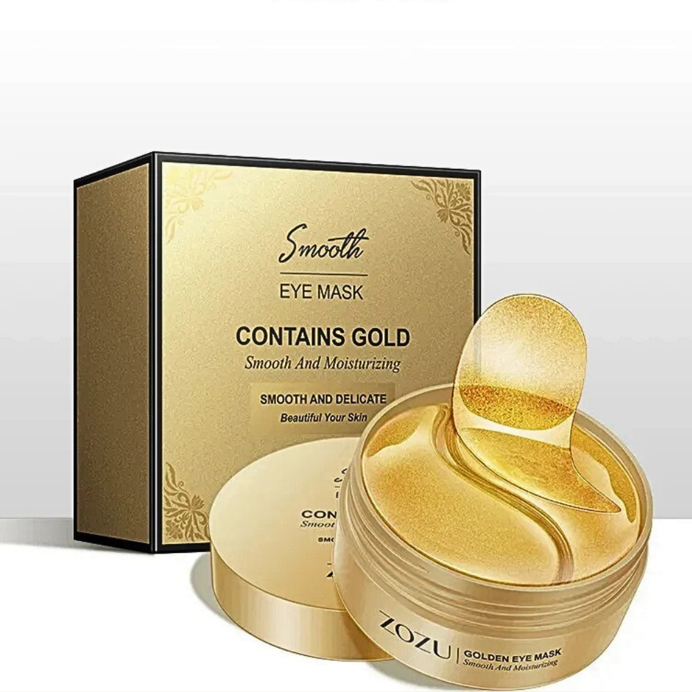 Maschere per Occhi alla Centella con Estratto di Avocado o Oro Puro