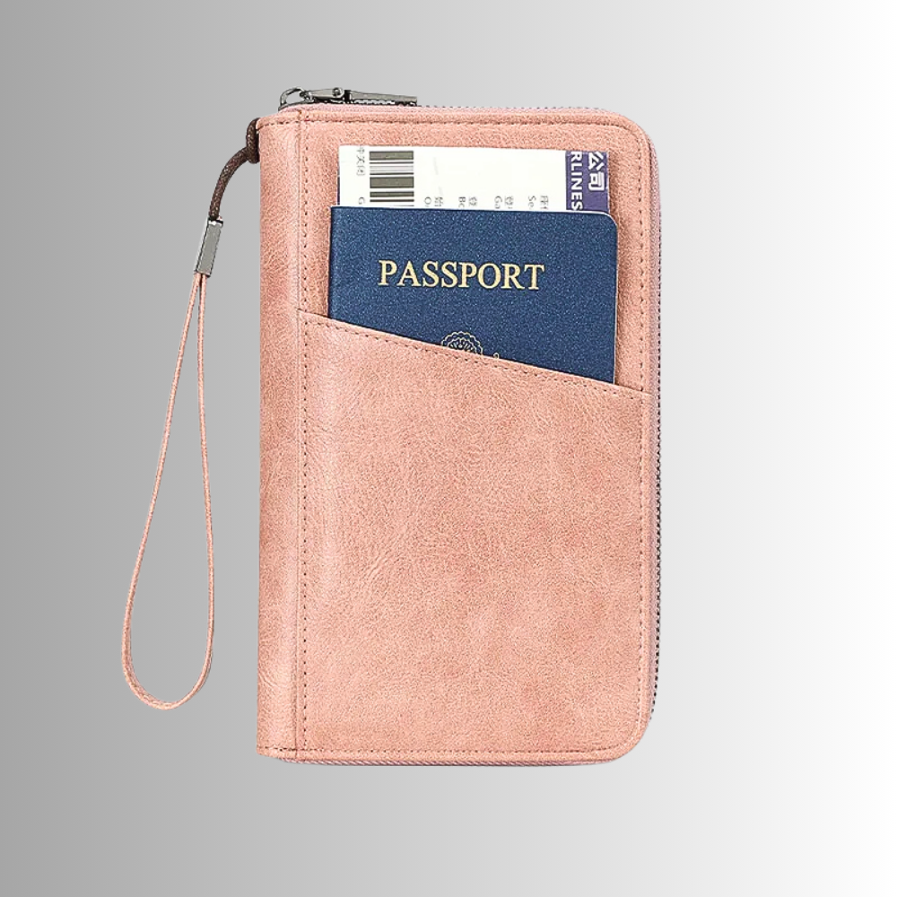 Organizer da Viaggio con Schermatura Anticlonazione