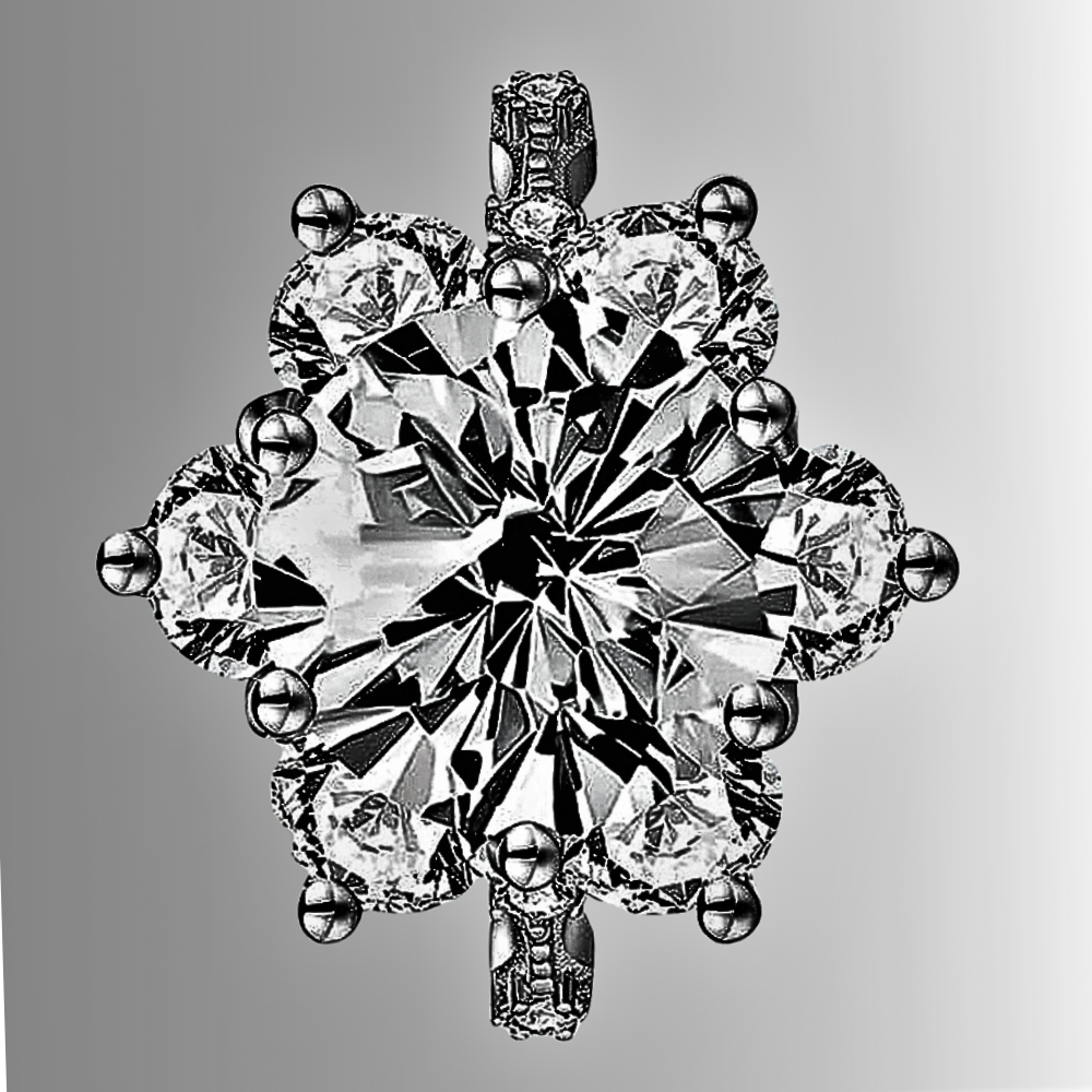 "Snowflake" - Sparkling Elegance