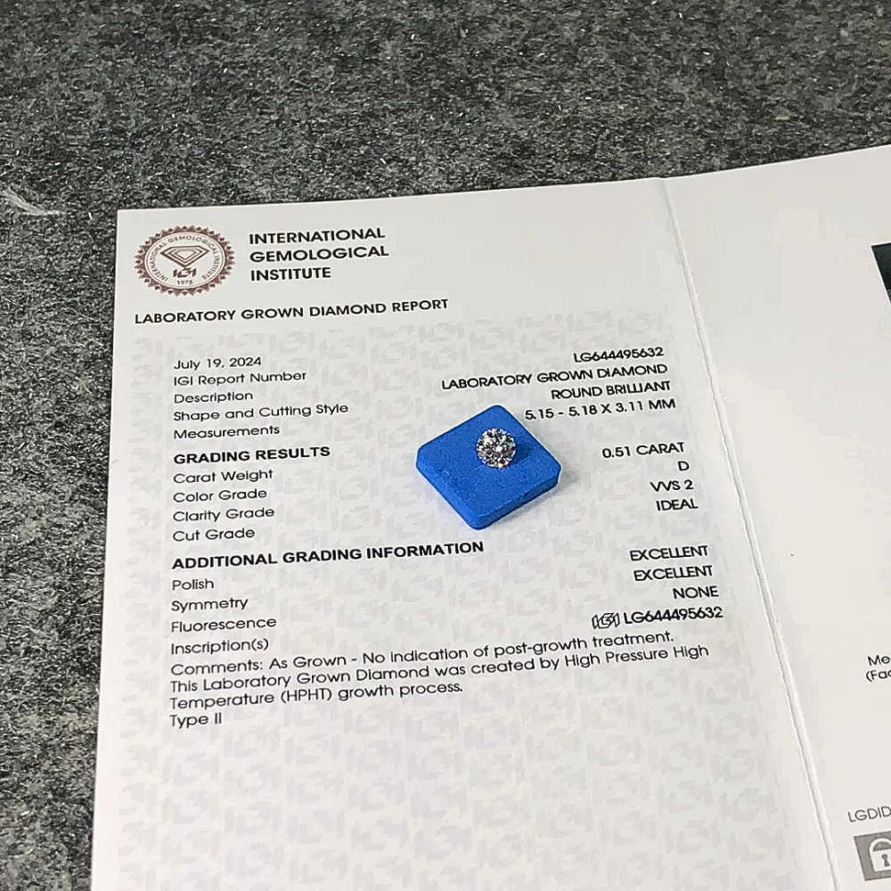 Diamanti Lab Grown Taglio Brillante da ct 1,00 a ct 5,00